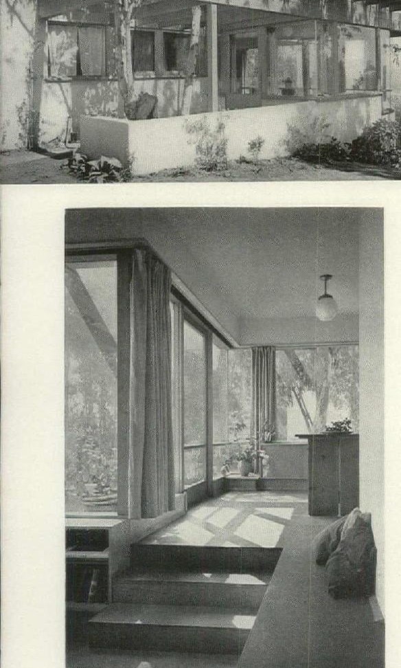 The Abraham and Rose Scharlin House, Los Angeles CA by Gregory Ain