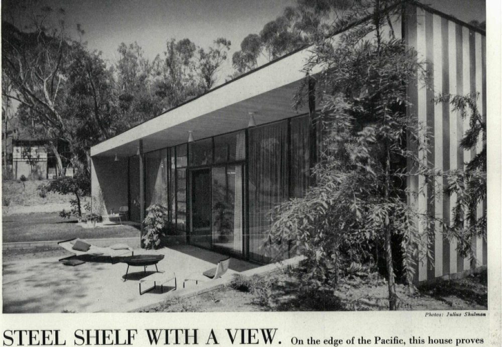 The John Entenza House, Pacific Palisades CA by Charles Eames