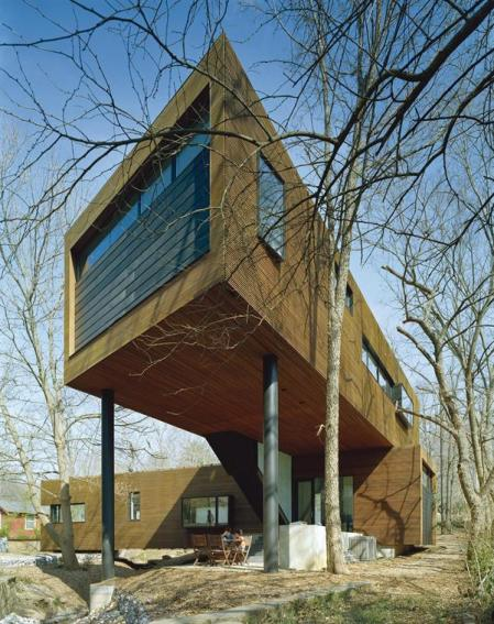 Marlon Blackwell Architects - Shaw Residence, a thoughtful alternative to  the conventional homes in in Fayetteville, Arkansas