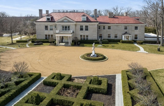 The George H. Swift Remodel, Lake Forest IL by Irving Colburn