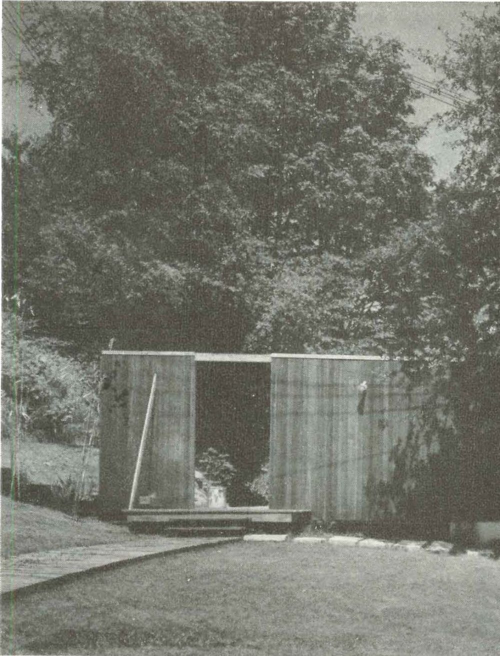 Hillside House with Service Core, Seattle WA