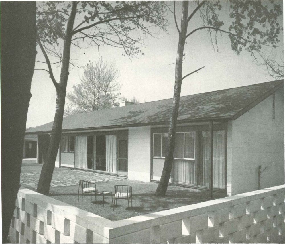 The Grace Robinson House, Grosse Pointe Woods MI by Minoru Yamasaki