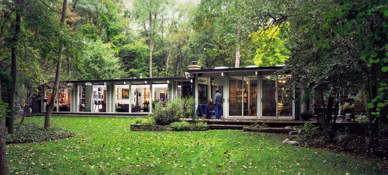 The David Minsk House, Deerfield IL by William Keck