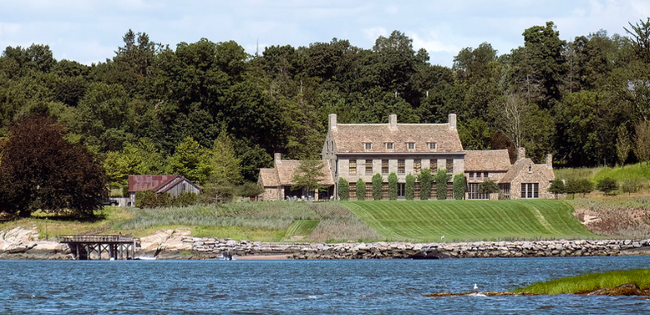 The Gerald Tsai House, Greenwich CT by George Nemeny