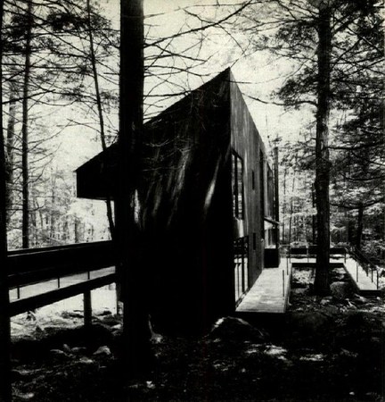 The Eric Q. and Ann S. Bohlin Weekend House, West Cornwall CT by Peter Bohlin