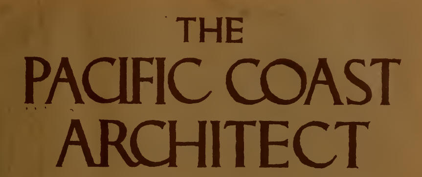 Pacific Coast Architect