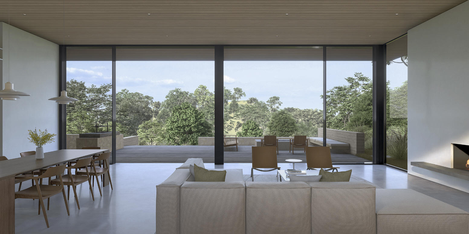 Carmel Valley Retreat by Meelena Turkel