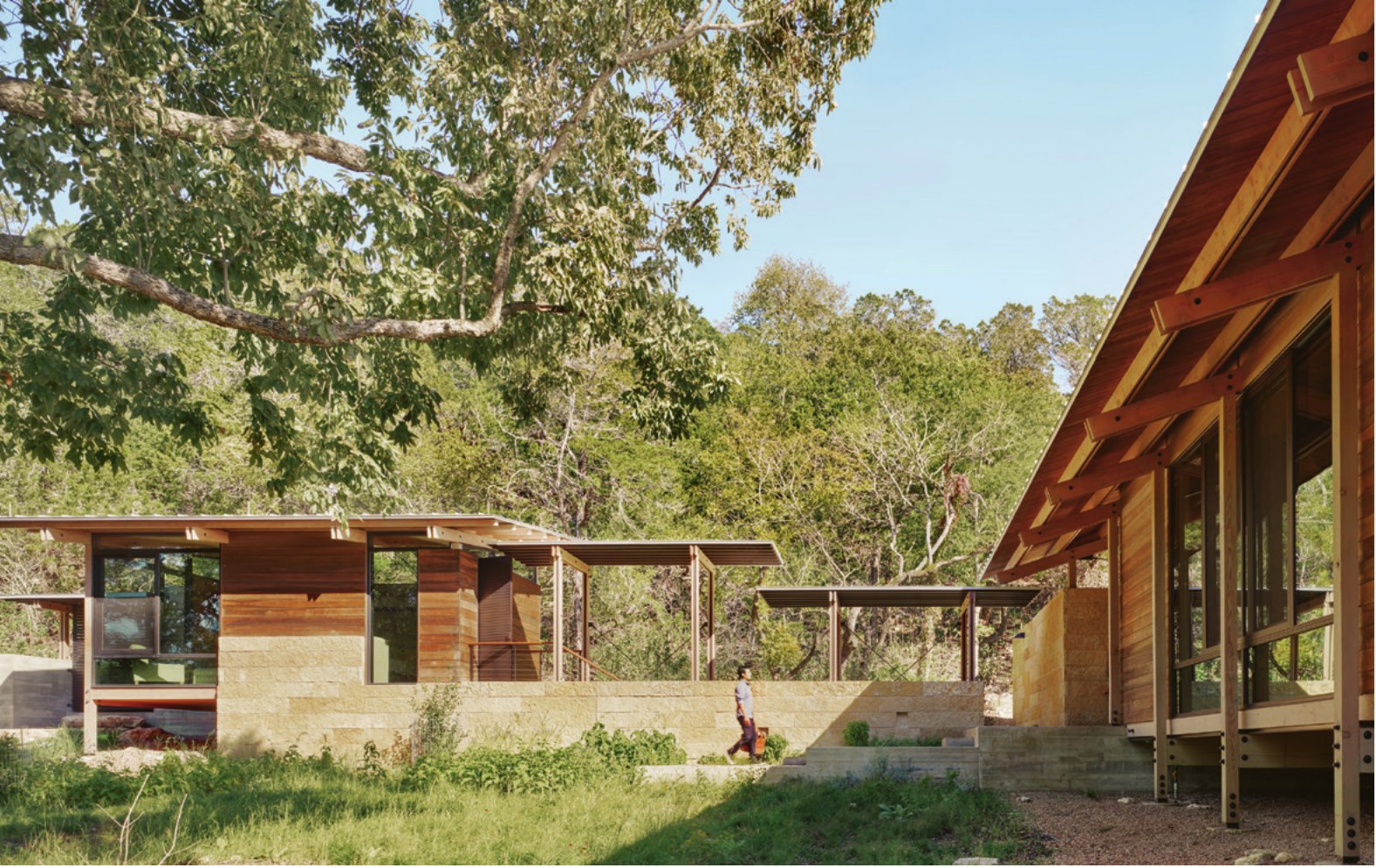 The Stephen and Susan Butt House, Center Point/Bandera/Comfort TX by David Lake